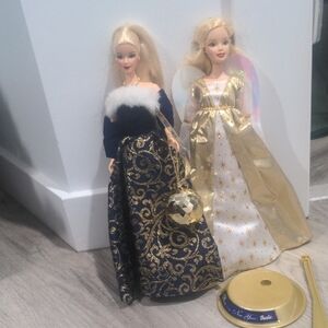 Blond Barbie Dolls Lot